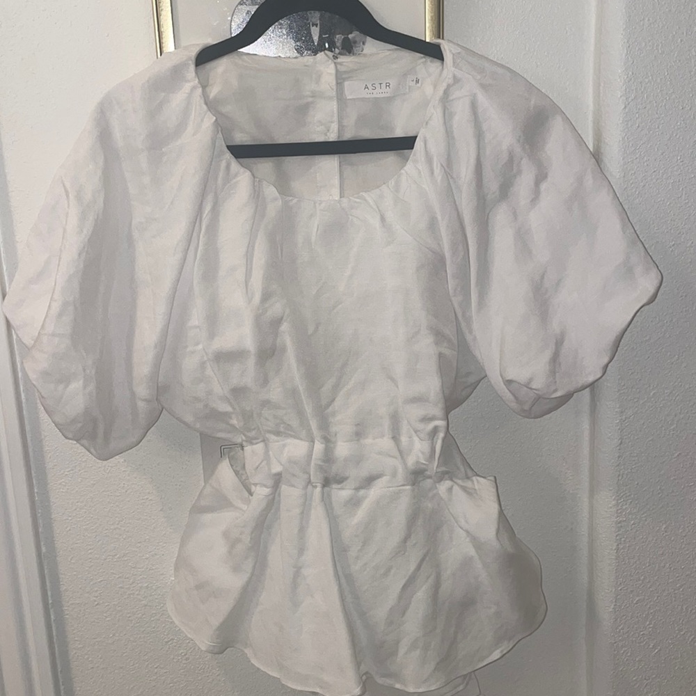 Astr linen top